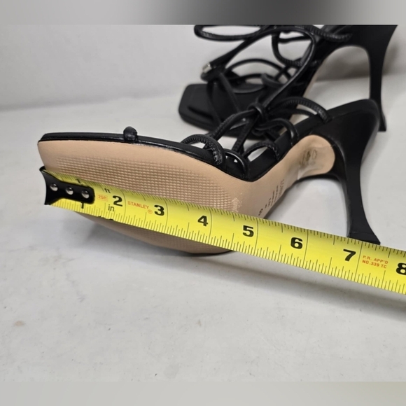 SCHUTZ Women's Toller Strappy High Heel Sandals in Black SZ 8.5 B NEW - Picture 12 of 12